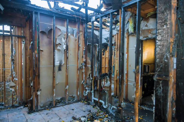 Professional Emergency Fire Cleanup technician working in Five Points, NC
